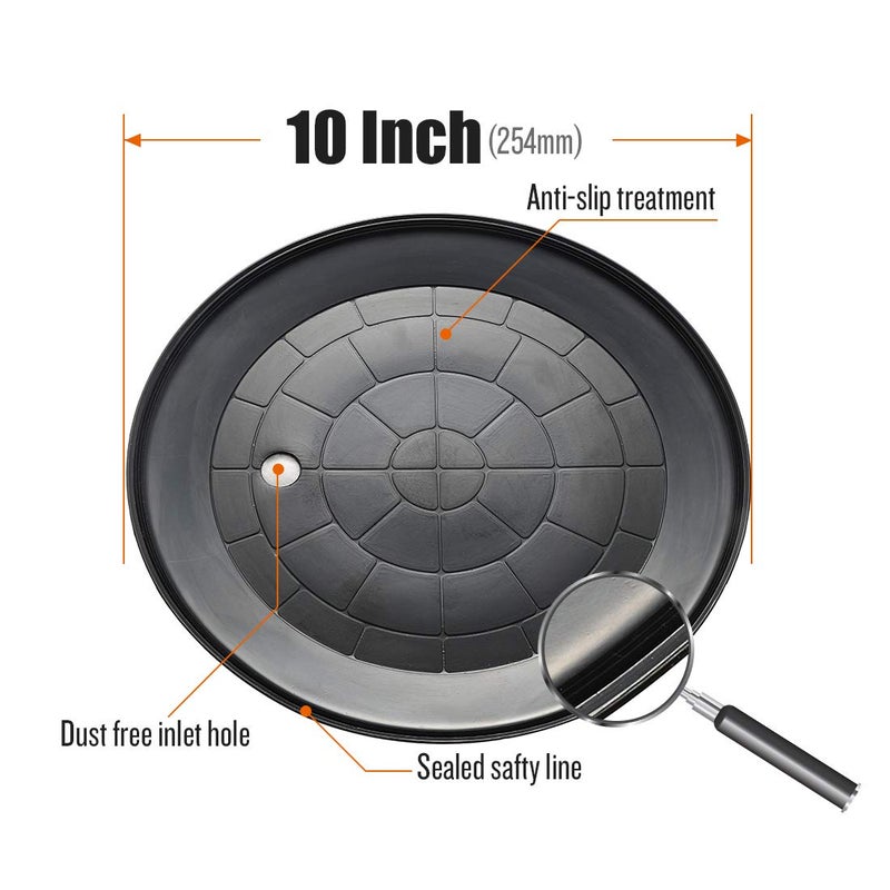 IMT 10" Metal Suction Cup for Glass, Vacuum Pump Suction Cups to Lift Large Glass, with Metal Handle and Brass Pump, 265lbs Load Capacity - Image 2